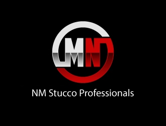 NM Stucco Professionals logo design by ElonStark