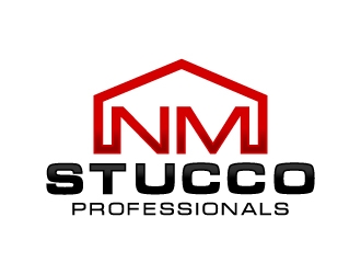 NM Stucco Professionals logo design by mewlana