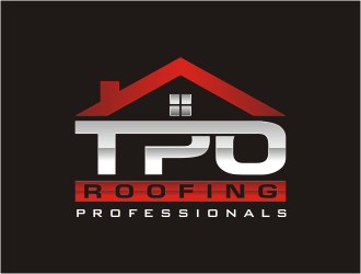TPO Roofing Professionals logo design by bunda_shaquilla