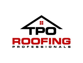 TPO Roofing Professionals logo design by maserik