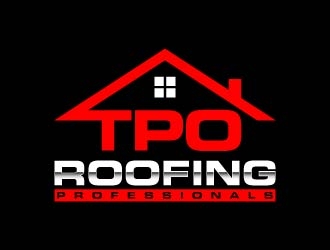 TPO Roofing Professionals logo design by maserik