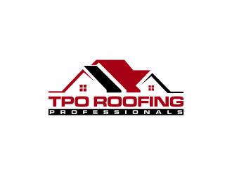 TPO Roofing Professionals logo design by ammad