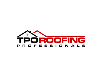 TPO Roofing Professionals logo design by haidar