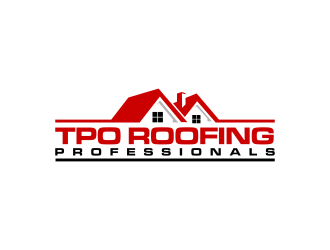 TPO Roofing Professionals logo design by RIANW