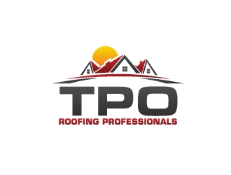 TPO Roofing Professionals logo design by jhanxtc