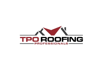 TPO Roofing Professionals logo design by jhanxtc