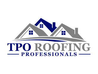 TPO Roofing Professionals logo design by cintoko