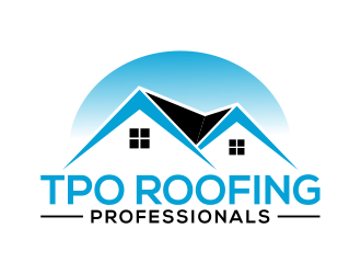 TPO Roofing Professionals logo design by cintoko