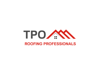 TPO Roofing Professionals logo design by R-art