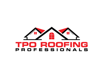 TPO Roofing Professionals logo design by Inlogoz