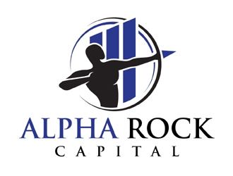 Alpha Rock Capital  logo design by MAXR