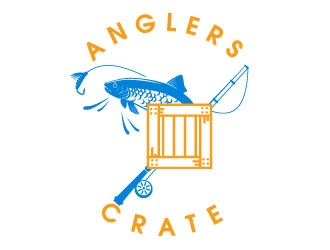 Anglers Crate logo design by AYATA