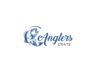 Anglers Crate logo design by cintya