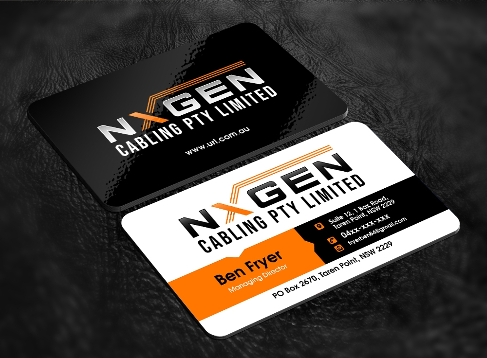 NxGen Cabling Pty Limited logo design by abss