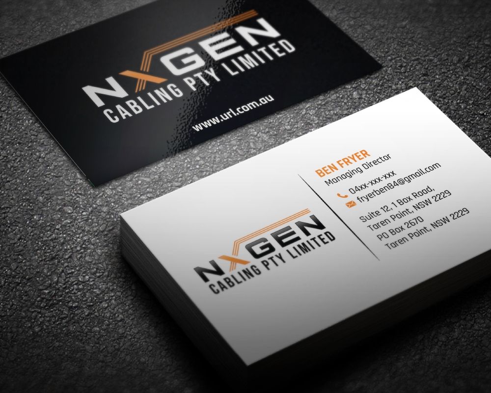 NxGen Cabling Pty Limited logo design by Boomstudioz