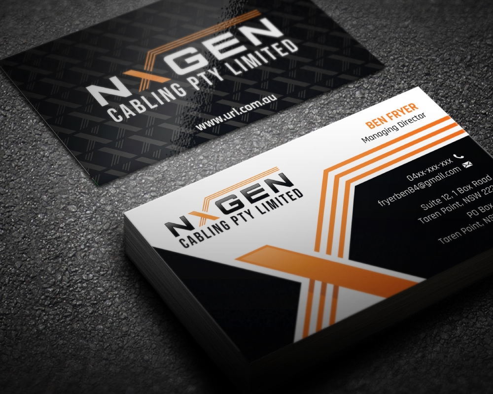NxGen Cabling Pty Limited logo design by Boomstudioz