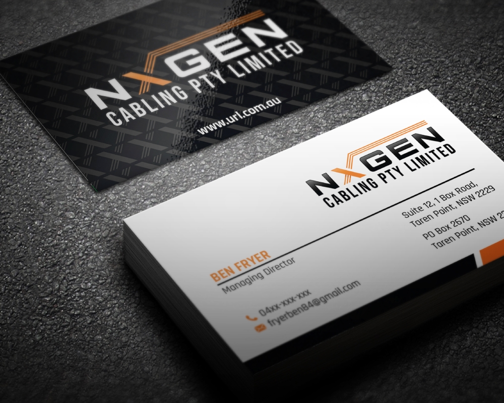 NxGen Cabling Pty Limited logo design by Boomstudioz