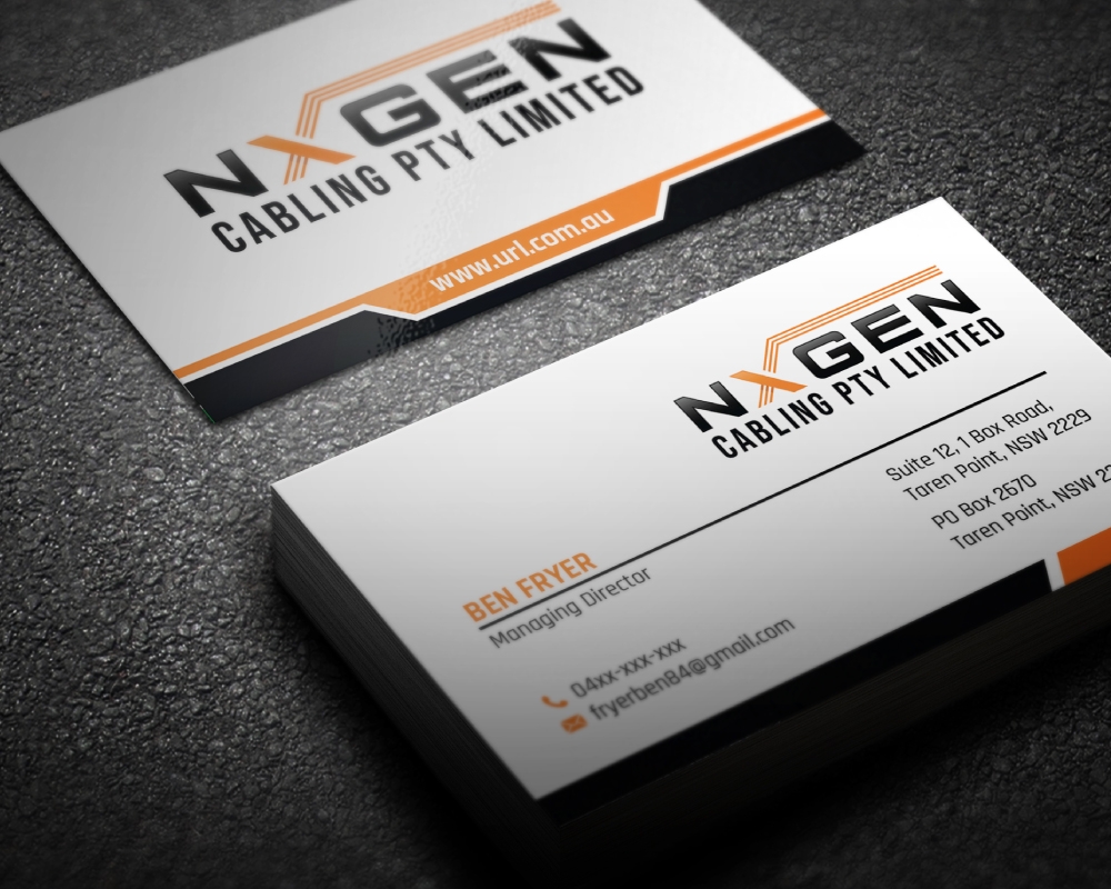 NxGen Cabling Pty Limited logo design by Boomstudioz