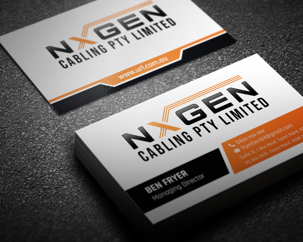 NxGen Cabling Pty Limited logo design by Boomstudioz