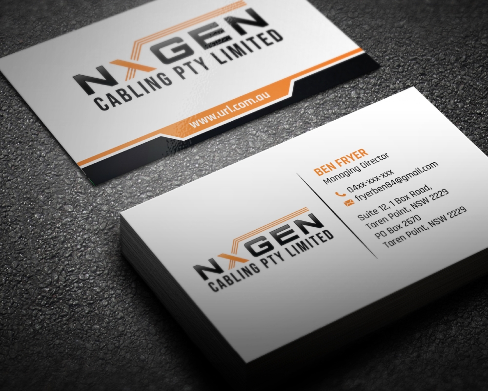 NxGen Cabling Pty Limited logo design by Boomstudioz