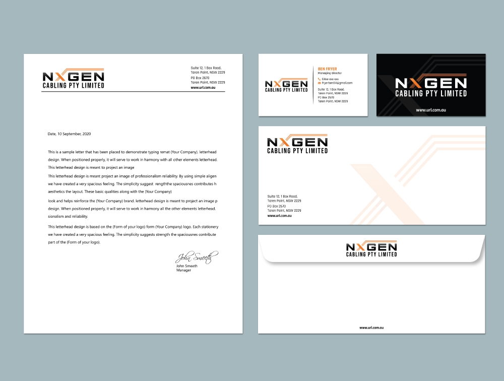 NxGen Cabling Pty Limited logo design by Boomstudioz