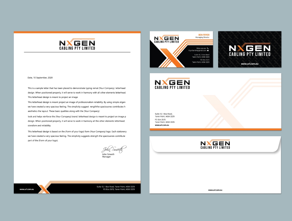 NxGen Cabling Pty Limited logo design by Boomstudioz