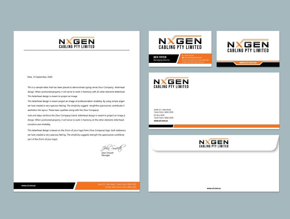 NxGen Cabling Pty Limited logo design by Boomstudioz