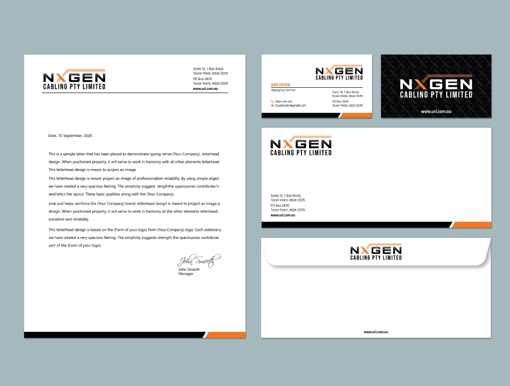 NxGen Cabling Pty Limited logo design by Boomstudioz
