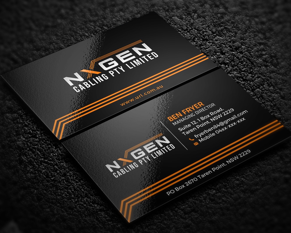 NxGen Cabling Pty Limited logo design by scriotx