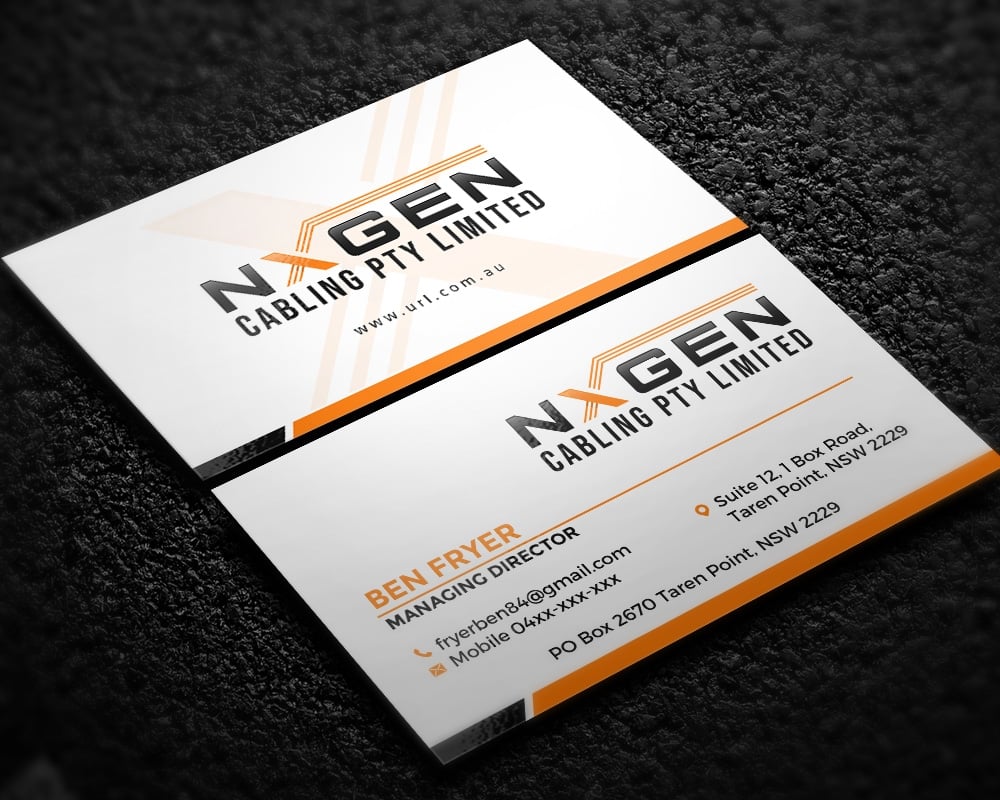 NxGen Cabling Pty Limited logo design by scriotx