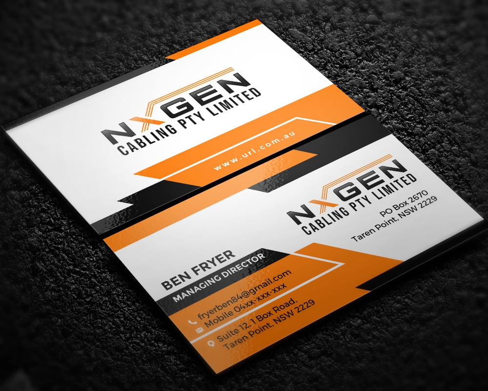 NxGen Cabling Pty Limited logo design by scriotx