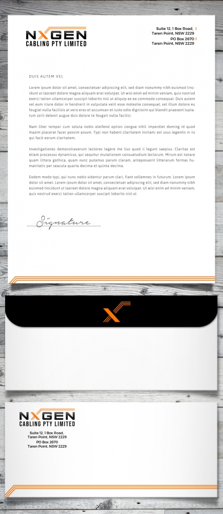 NxGen Cabling Pty Limited logo design by scriotx