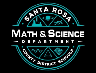 Santa Rosa County District Schools - Math & Science Department logo design by dshineart