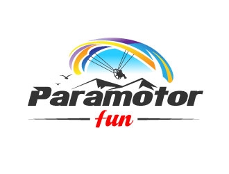 Paramotor Fun logo design by Suvendu