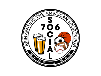 706 Social  logo design by torresace