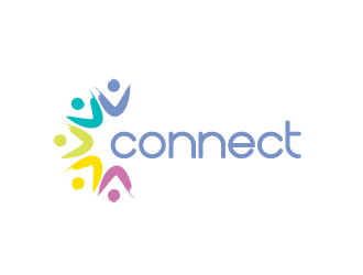 Connect logo design by Mihaela