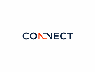 Connect logo design by santrie