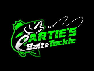 Arties Bait & Tackle logo design by REDCROW