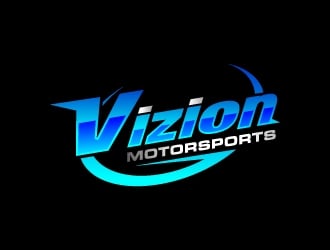 Vizion Motorsports logo design by jishu