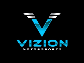 Vizion Motorsports logo design by jishu