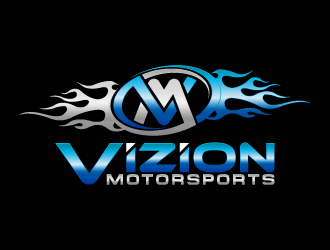 Vizion Motorsports logo design by BrightARTS