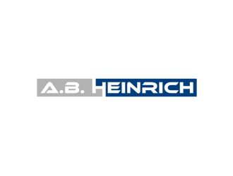 A.B. Heinrich logo design by sodimejo