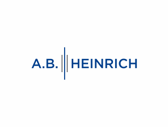 A.B. Heinrich logo design by ammad