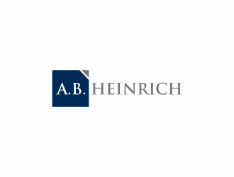 A.B. Heinrich logo design by ammad