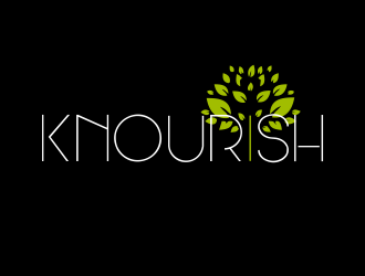 Knourish logo design by JessicaLopes