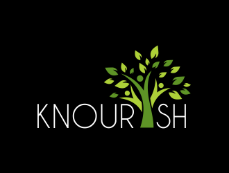 Knourish logo design by done