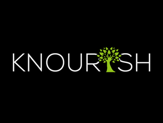 Knourish logo design by kunejo