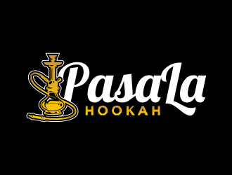 Pasa la hookah  logo design by done