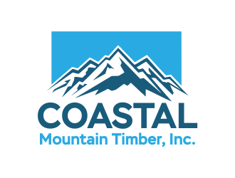 Coastal Mountain Timber, Inc. logo design by ROSHTEIN