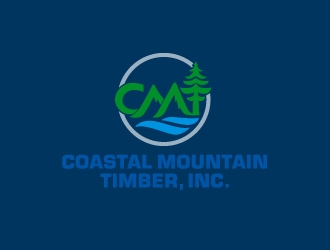 Coastal Mountain Timber, Inc. logo design by josephope